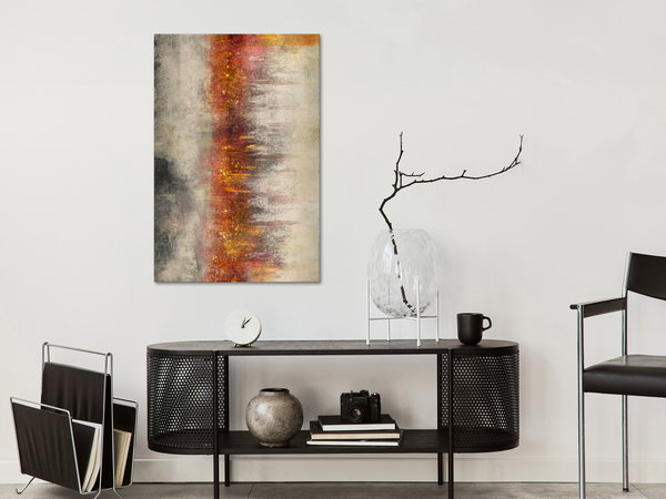 Kunstdruck auf Leinwand 'Discovery Vertical'