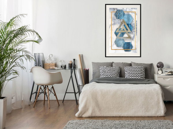 Poster 'Marble Composition I'