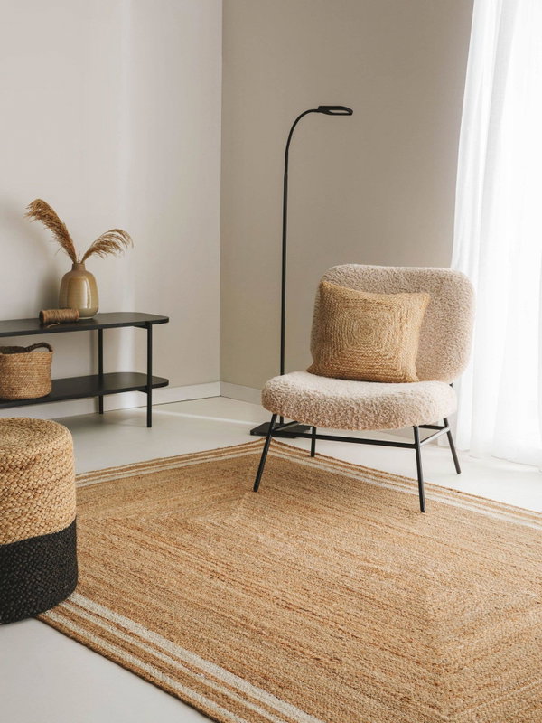 Tapis 'Jutta White'