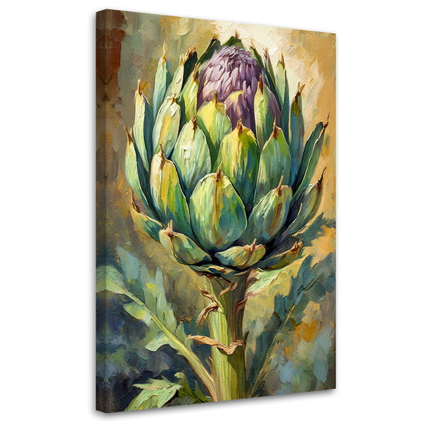 Kunstdruck auf Leinwand 'Artichoke's Bloom'