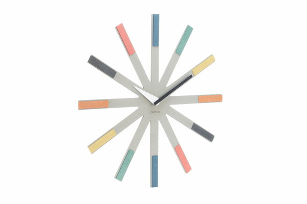Minimalistische Wanduhr
