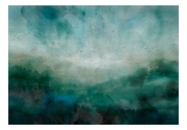 Selbstklebende Tapete 'Malachite Landscape'