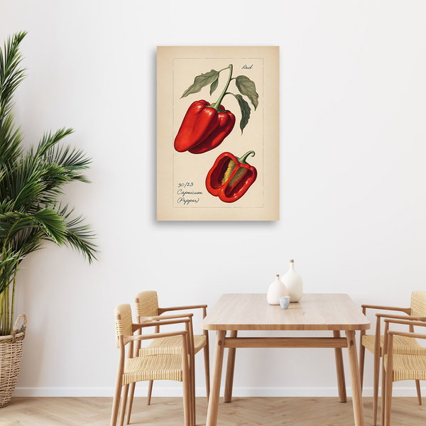 Kunstdruck auf Leinwand 'Pepper'