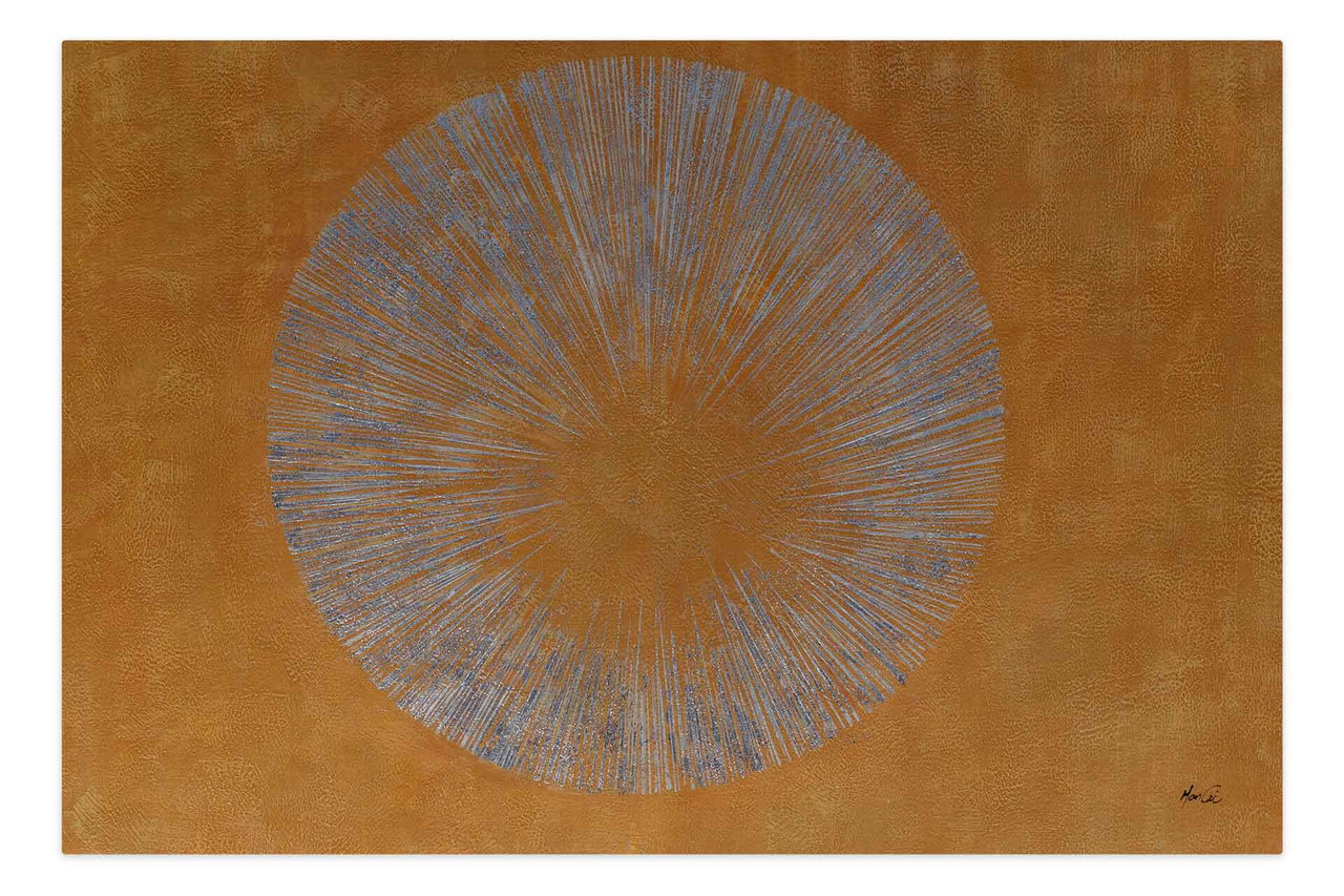 Olieverf schilderijen 'Floating Imagination' | Handgeschilderd unicum 180x120cm in de ruimte.