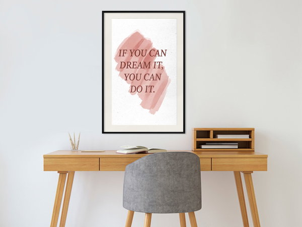 Plakat 'You Can Do It'