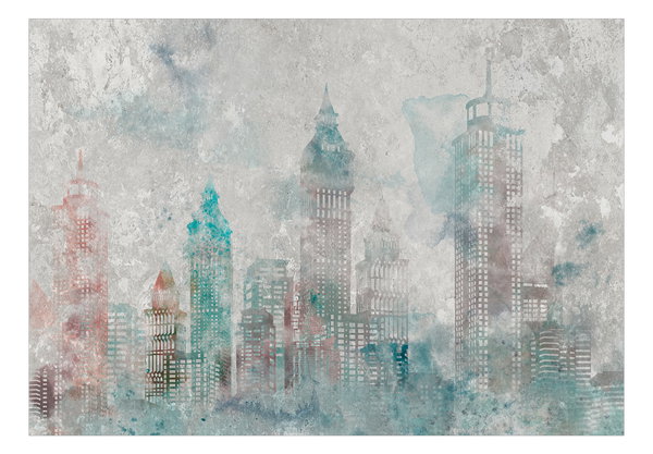 Tapete 'Watercolour City'