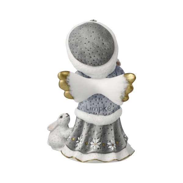 Porzellan Figur 'Winterspaziergang' von Julia E. Limpke 6x10,5x8cm
