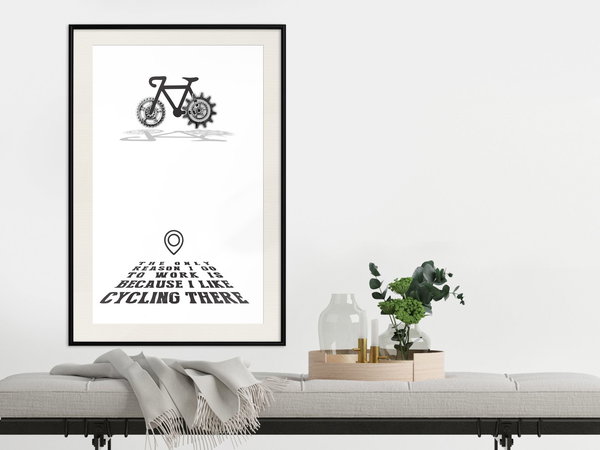 Poster 'I like Cycling'