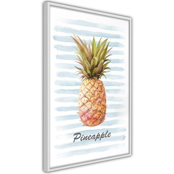 Plakat 'Pineapple and Stripes'