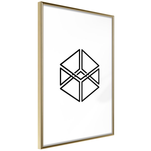 Poster 'Count the Squares'