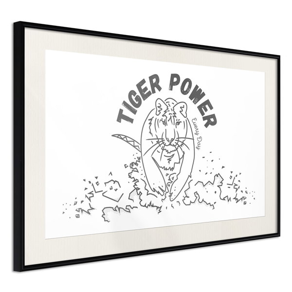 Poster 'Tiger Power'