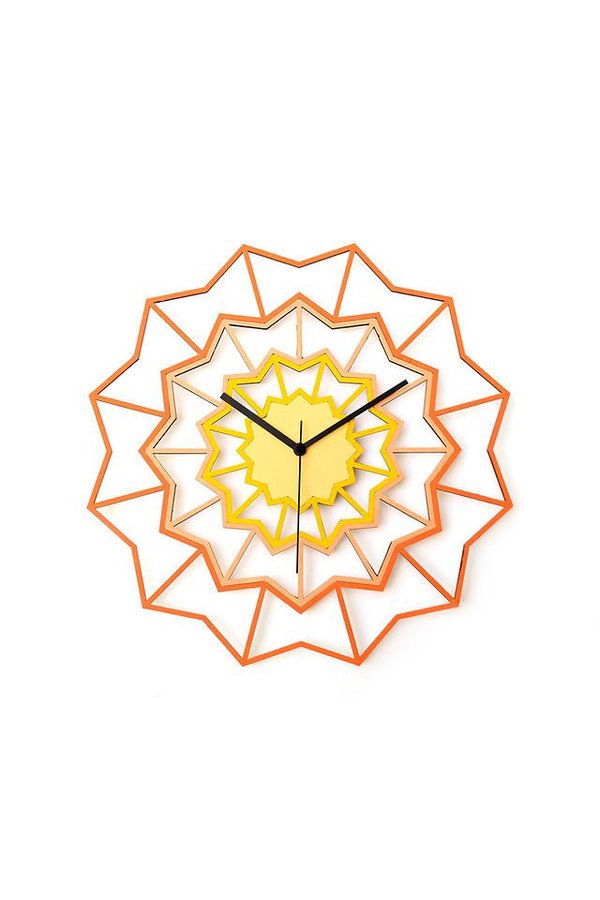 Wandklok 'Chevron Naples'