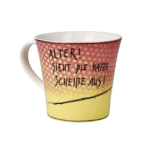 Goebel Becher 'Scheisskatze'