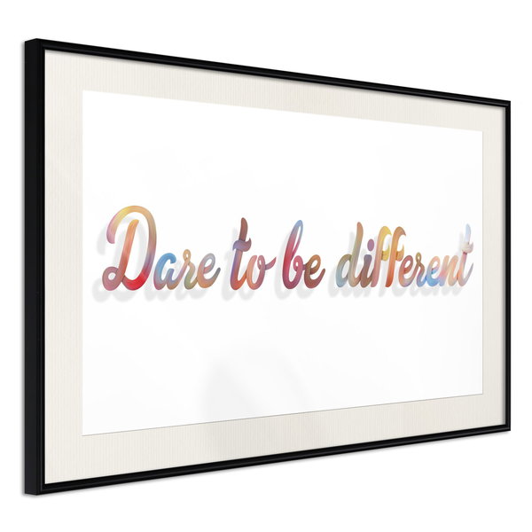Poster 'Dare To Be Different'
