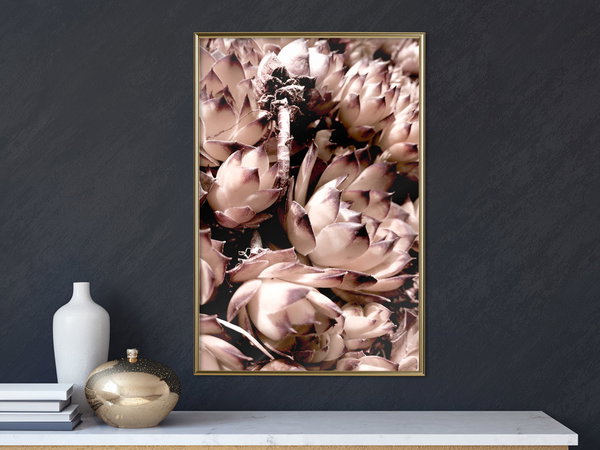 Poster 'Autumnal Flowers'
