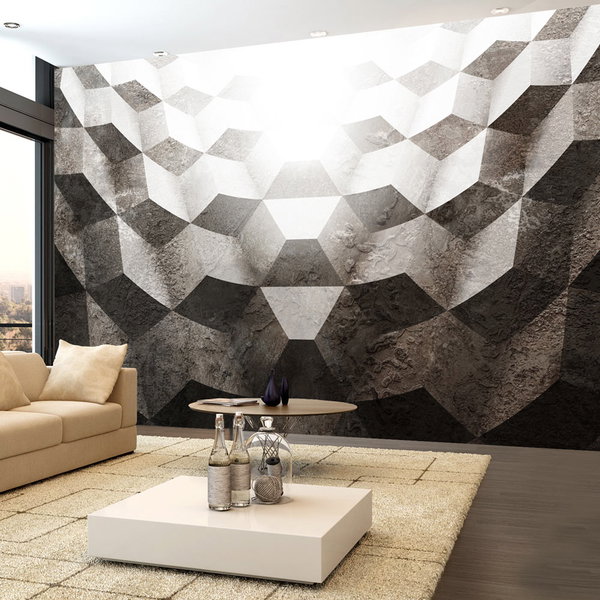 Behang 'Light in the Tunnel'