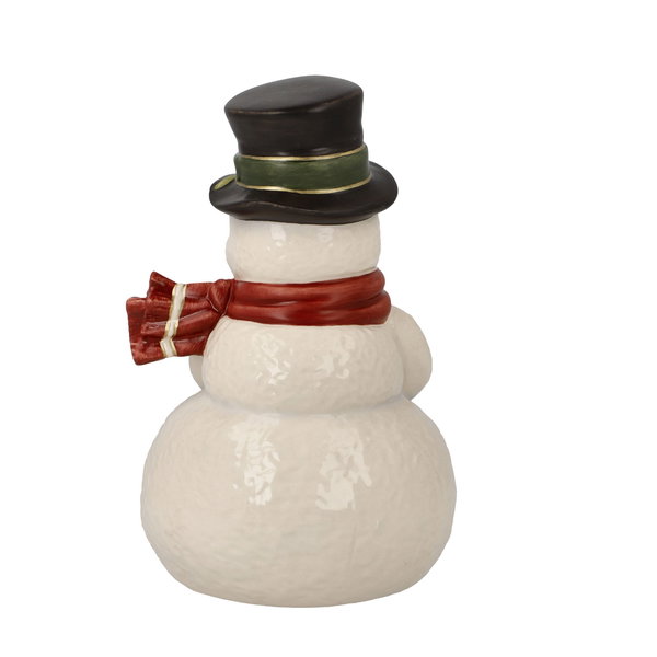 Porzellan Figur 'Snowman Guardian' von Goebel 8x12,5x8cm