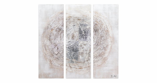 Acryl Gemälde 'Spinning Around' 90x90cm