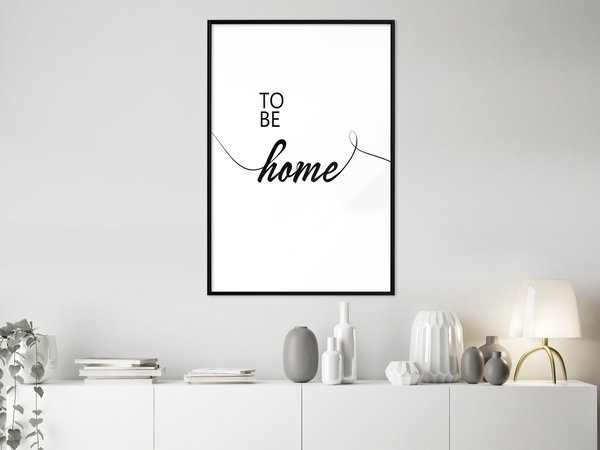 Poster 'To Be Home'