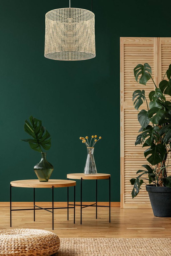 Hanglamp 'Rattan Cozy Shimmering'