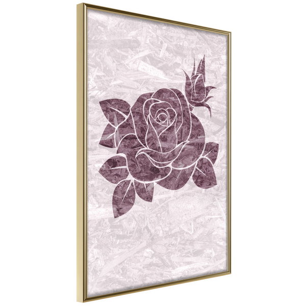 Poster 'Monochromatic Rosae'