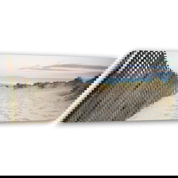 Stampa su tela 'Fence Trail'