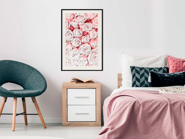 Poster 'White Rosaes'
