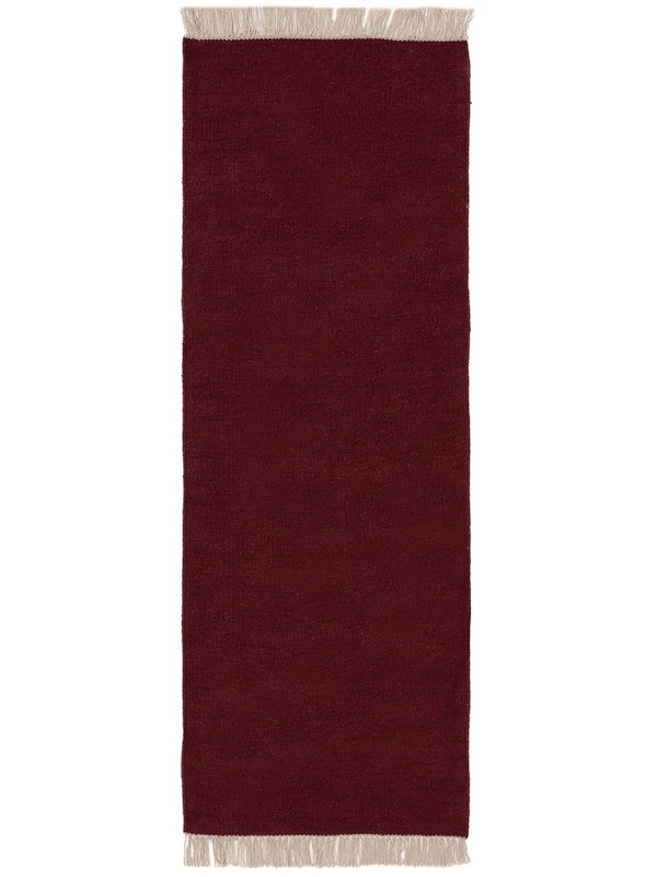Tapijt 'Liv Dark Red' 70x200cm
