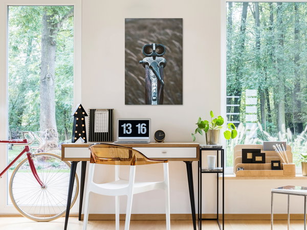 Kunstdruck auf Leinwand 'Shotgun Vertical'