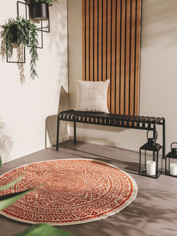 Design In- &amp; Outdoor-Teppich Cleo Orange