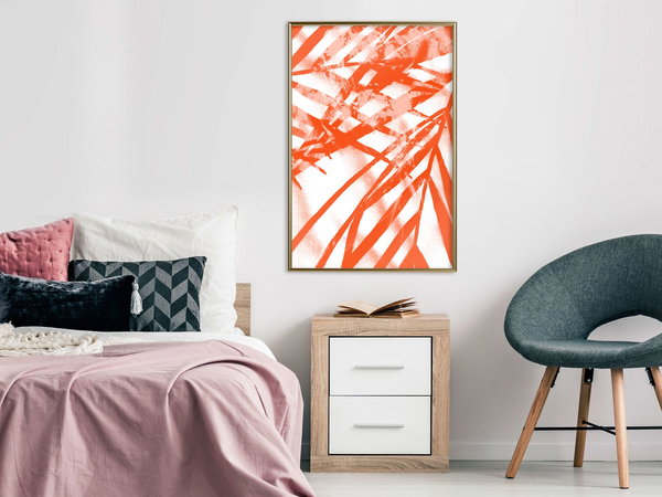Poster 'Incandescent Leaf'