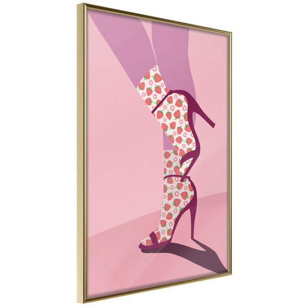 Poster 'Strawberry Socks'