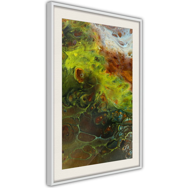 Poster 'Turbulent Green'