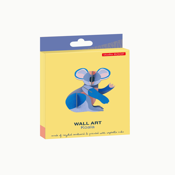 Wanddeko Papier 'Gedämpfter Koala'