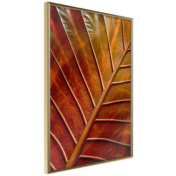 Poster 'Bronze Leaf'