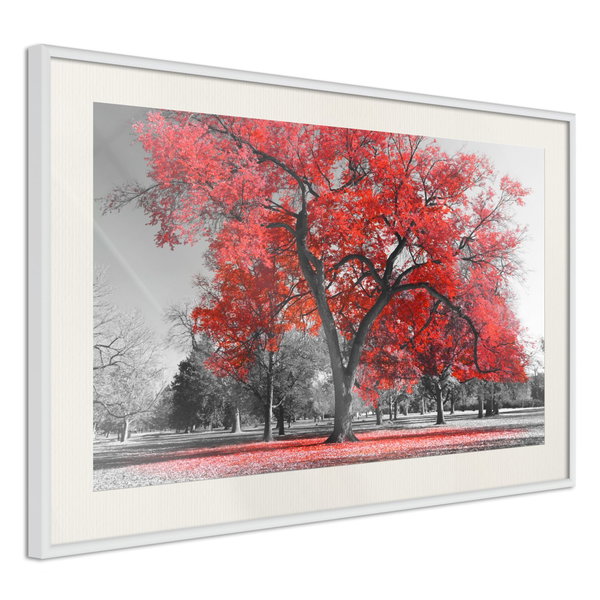 Poster 'Red Tree'