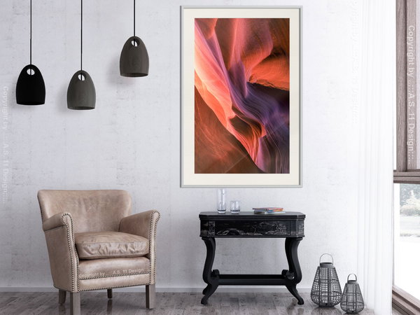 Poster 'Shades of Purple II'