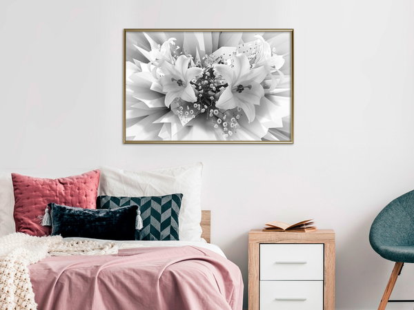 Poster 'Crystal Lillies'