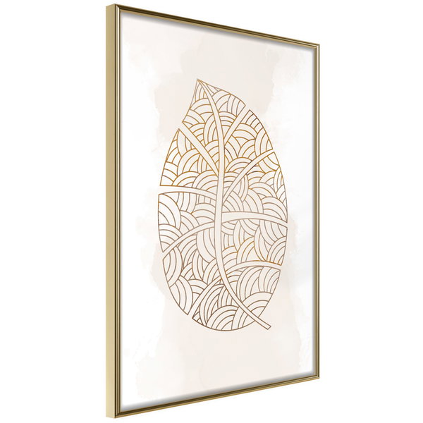 Poster 'Leaf Veins'