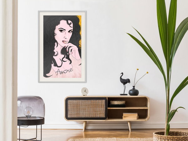 Poster 'Tumbling Curls'