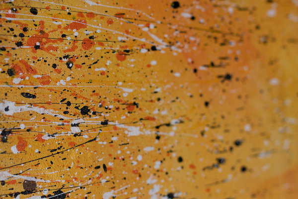 Handgemaltes Gemälde 'Blending of Worlds' 100x75cm | inkl. Echtheitszertifikat
