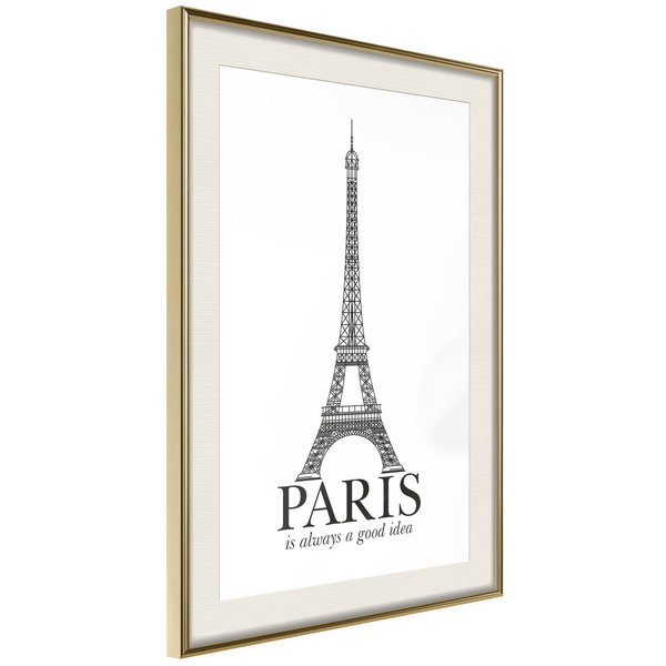 Poster 'Paris Is Always a Good Idea'
