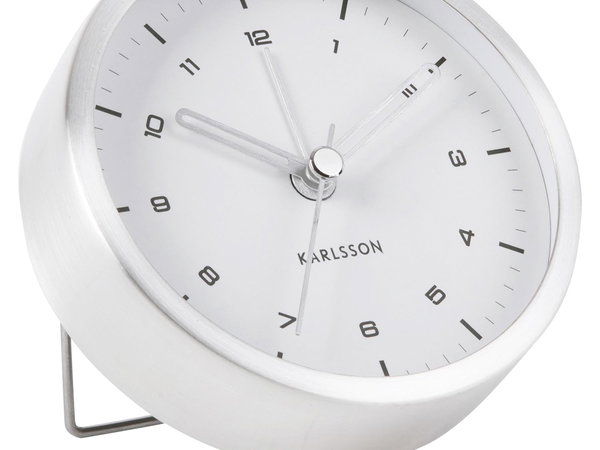 Wecker 'Tinge White Dial'
