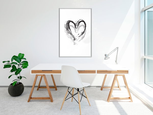 Poster 'Painted Declaration of Love'