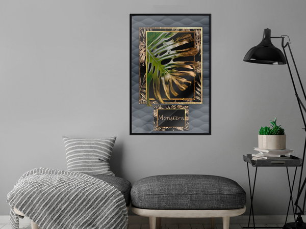 Poster 'Monstera in the Frame'