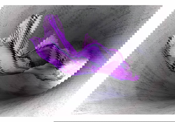 Behang 'Violet Mystery'