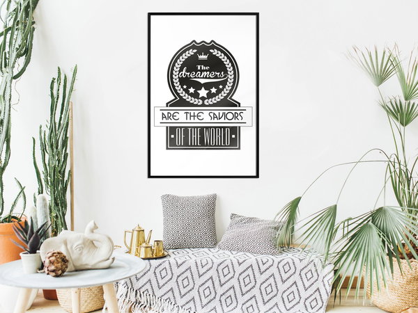 Poster 'The Dreamers Are the Saviors of the World'