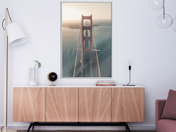 Poster 'Bridge in San Francisco I'