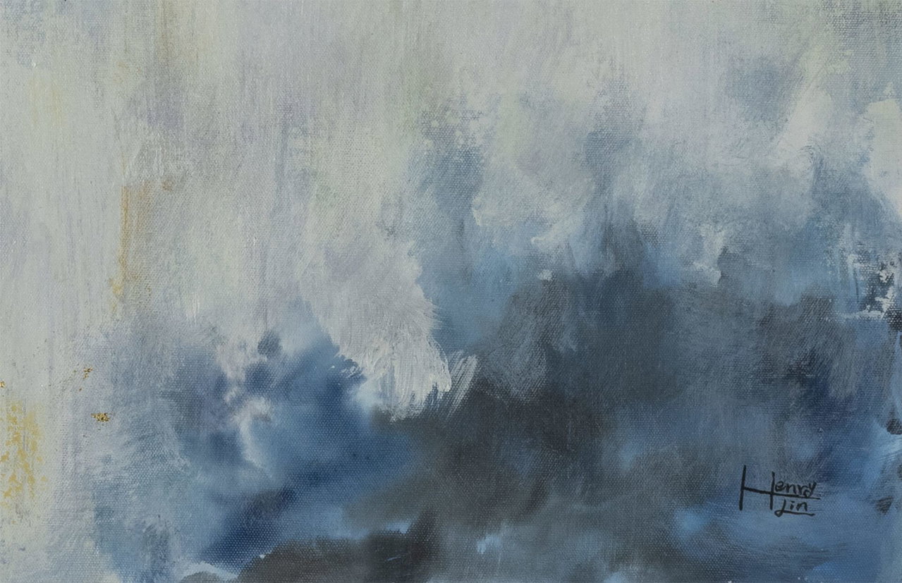 Handgeschilderd schilderij 'Sacred Realms' 80x80cm | incl. certificaat van echtheid komt in de ruimte goed tot zijn recht.