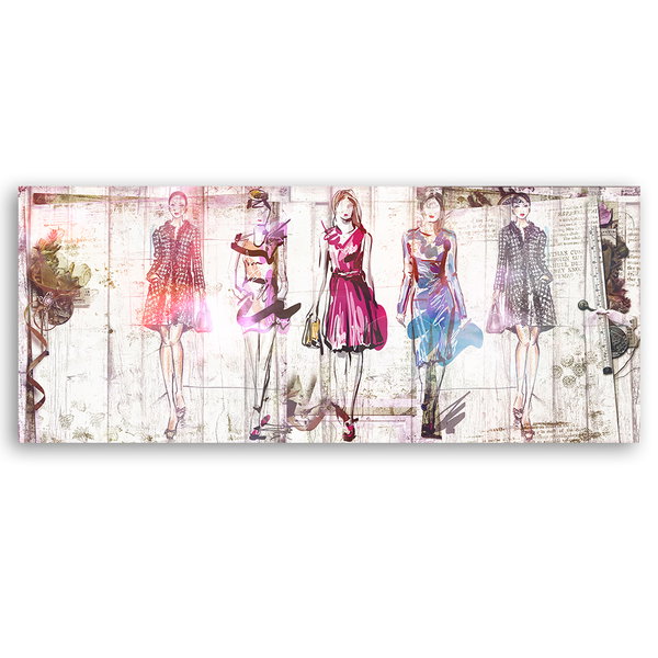 Kunstdruck auf Leinwand 'Runway Reverie'